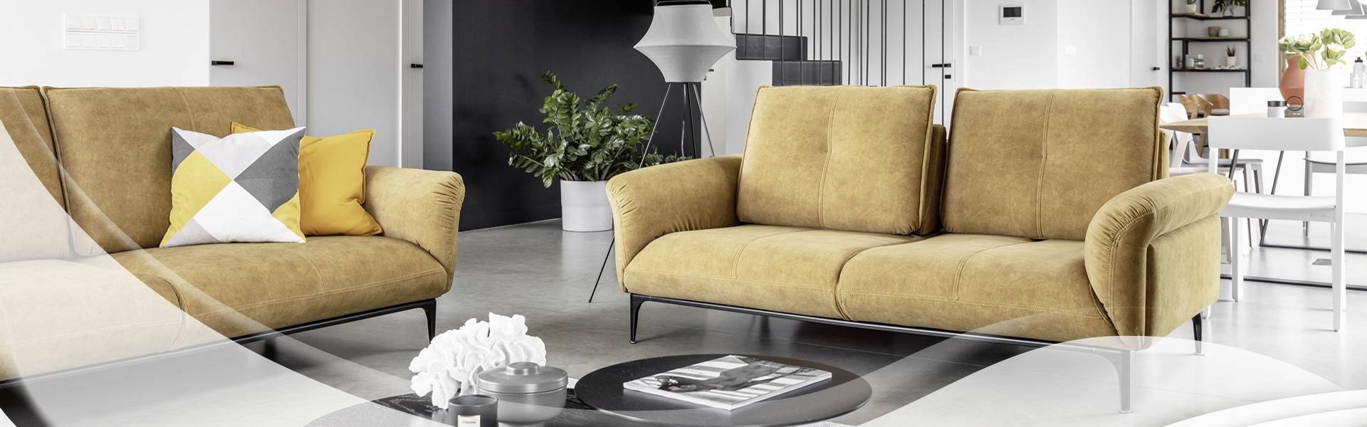 Slajd #1 Żółta sofa